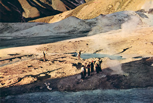 地獄谷の夕暮（立山にて） [喜多淸, 1955年, アサヒカメラ 1956年3月号より]のサムネイル画像