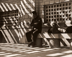 影と人 [岡田信三, アサヒカメラ 1935年6月号より]のサムネイル画像
