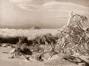 冬山 [佐藤博, アサヒカメラ 1950年10月号より]のサムネイル画像