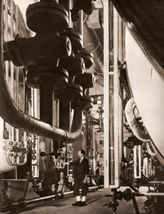 ステープルファイバーの出来るまで ビスコースの成熟 [パウル・ヴォルフ, アサヒカメラ 1938年10月号より]のサムネイル画像