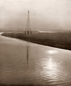 落陽 [大西熊太郎, アサヒカメラ 1938年10月号より]のサムネイル画像