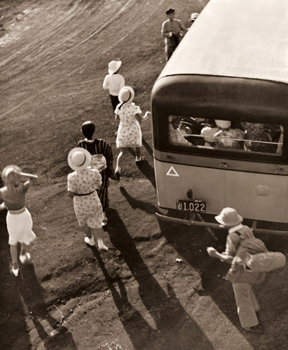 避暑地風景 [坂輔夫, アサヒカメラ 1938年10月号より] パブリックドメイン画像 