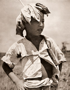 村の子 [高久利七郎, 1935年, アサヒカメラ 1935年11月号より]のサムネイル画像