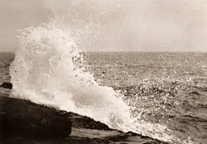 波 [久我道正, アサヒカメラ 1935年7月号より]のサムネイル画像