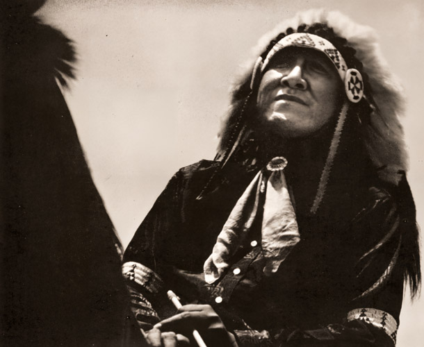 インディアン [小早川一夫, アサヒカメラ 1935年7月号より] パブリックドメイン画像 