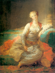 スルタンの妃 [ジャン・オノレ・フラゴナール, 1775年, ブーシェ・フラゴナール展より]のサムネイル画像
