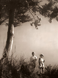夕陽 [曳地幸次, アサヒカメラ 1938年11月号より]のサムネイル画像