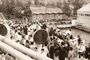 帰りの船 [野島康三, アサヒカメラ 1936年7月号より]のサムネイル画像