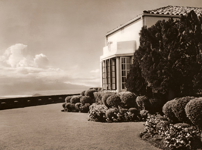 住宅地 [野島康三, アサヒカメラ 1936年7月号より] パブリックドメイン画像 