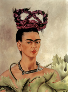 編み上げ髪の自画像 [フリーダ・カーロ, 1941年, フリーダ・カーロとその時代より]のサムネイル画像