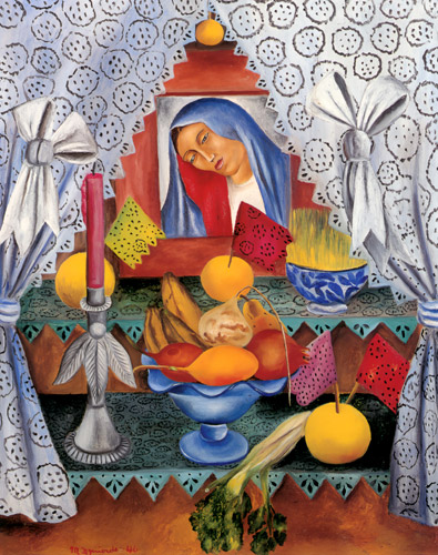 嘆きの聖母の祭壇 [マリア・イスキエルド, 1946年, フリーダ・カーロとその時代より] パブリックドメイン画像 