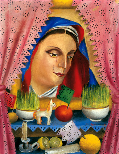 嘆きの聖母 [マリア・イスキエルド, 1947年, フリーダ・カーロとその時代より] パブリックドメイン画像 