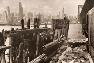 ブルックリン側から見たニューヨーク [アンリ・カルティエ＝ブレッソン, アサヒカメラ 1952年3月号より]のサムネイル画像
