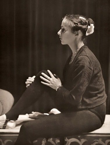 リファール・バレエ団 ダイデ嬢 [船山克, アサヒカメラ 1953年1月号より] パブリックドメイン画像 