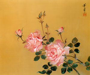 Roses [Kashō Takabatake,  from Catalogue of Takabatake Kashō Taisho Roman Museum] Thumbnail Images