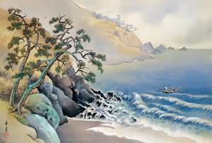 Nanki Sea [Kashō Takabatake,  from Catalogue of Takabatake Kashō Taisho Roman Museum] Thumbnail Images