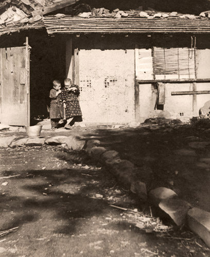 山村秋日 [大石次平, アサヒカメラ 1940年9月号より] パブリックドメイン画像 