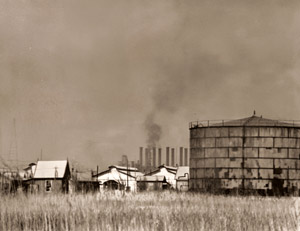 工場地風景 [矢口武夫, アサヒカメラ 1932年7月号より]のサムネイル画像