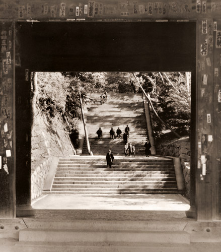 観光 [竹中北星, アサヒカメラ 1940年2月号より] パブリックドメイン画像 