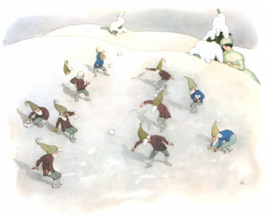 雪合戦 [エルンスト・クライドルフ, ふゆのはなしより]のサムネイル画像