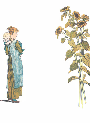I was walking up the street, The steeple bells were ringing [Kate Greenaway,  from Under the Window]