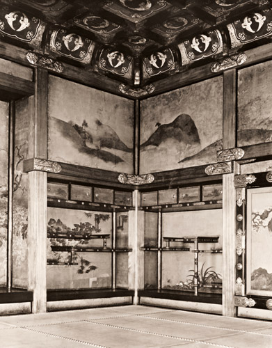 二条城の黒書院 [渡辺義雄, アサヒカメラ 1953年7月号より] パブリックドメイン画像 