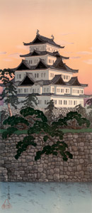 名古屋城 [高橋松亭, 1927-1935年, 近代の浮世絵師・高橋松亭の世界より]のサムネイル画像