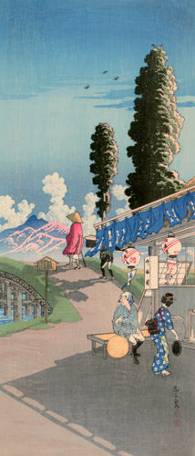 奈か泉 [高橋松亭, 1924-1927年, 近代の浮世絵師・高橋松亭の世界より] パブリックドメイン画像 