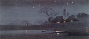 星の夜 [高橋松亭, 1924-1927年, 近代の浮世絵師・高橋松亭の世界より]のサムネイル画像