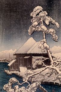 Morigasaki (The Moon and Flowers in Snow) [Takahashi Shōtei, 1922, from Shotei Takahashi: His Life and Works] Thumbnail Images
