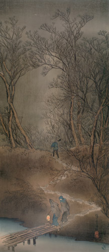 Cold Forest at Hatagaya [Takahashi Shōtei, 1909-1916, from Shotei Takahashi: His Life and Works]