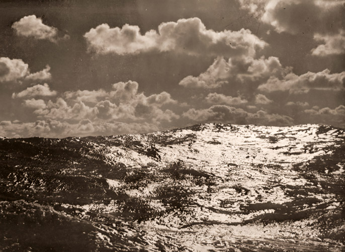 北の海 [森松秀雄, アサヒカメラ 1950年1月号より] パブリックドメイン画像 