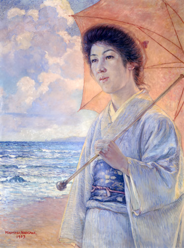 Summer [Hiromitsu Nakazawa, 1907, from Nakazawa Hiromitsu: Retrospective Exhibition of Commemorating the 140th Anniversaly of the Artist’s Birth]