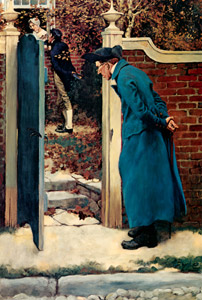 年老いたジェイコブ・ヴァン・クリークは、決して私たちの英雄着を好まなかった [ハワード・パイル, 1909年, HOWARD PYLEより]のサムネイル画像