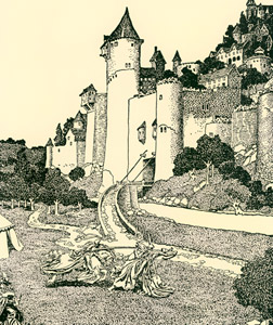 二人の騎士の決闘 [ハワード・パイル, 1901年, HOWARD PYLEより]のサムネイル画像
