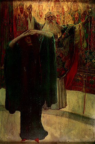 Study for Truth before the Seer [Howard Pyle,  from HOWARD PYLE]