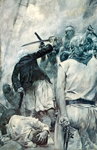 最期の戦い [ハワード・パイル, 1907年, HOWARD PYLEより]のサムネイル画像