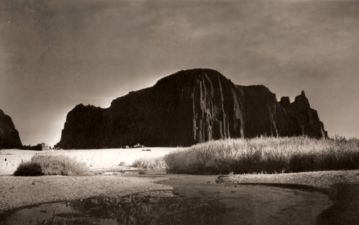 風景 [恒見勝, 1951年, アサヒカメラ 1952年4月号より] パブリックドメイン画像 