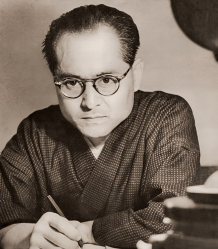Mr. Yoshio Wanabe’s Self-portrait by Self-timer [Yoshio Watanabe,  from Asahi Camera January 1951]