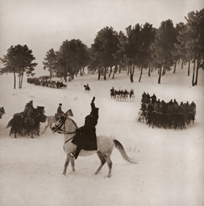 トルコ騎兵隊 [デビッド・ダグラス・ダンカン, 1949年, アサヒカメラ 1951年1月号より]のサムネイル画像