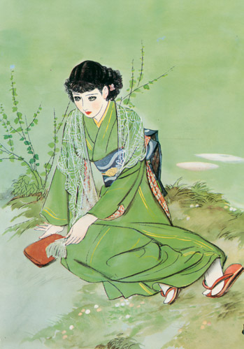 Distant Sky [Sudō Shigeru, 1937, from Sudō Shigeru Lyric Art Book]
