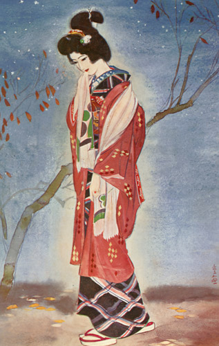 Song of the Dawn [Sudō Shigeru, 1931, from Sudō Shigeru Lyric Art Book]