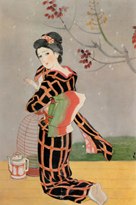 逃げた小鳥 （令女界） [須藤しげる, 1935年, 須藤しげる抒情画集より]のサムネイル画像