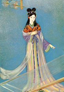 たなばた姫 （少女倶楽部） [須藤しげる, 1931年, 須藤しげる抒情画集より]のサムネイル画像