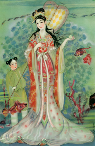 Sea Goddess [Sudō Shigeru, 1929, from Sudō Shigeru Lyric Art Book]