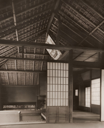 Katsura Detached Palace (Ceiling) [Yoshio Watanabe,  from Asahi Camera May 1951]