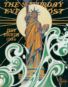 自由の女神像 [J・C・ライエンデッカー, 1934年, 黄金時代の画家たち アメリカン・イラストレーション展カタログより]のサムネイル画像