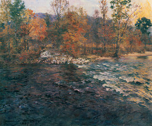 Autumn Landscape with Stream [Howard Chandler Christy, 1937, from The Great American Illustrators] Thumbnail Images
