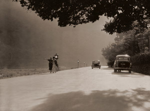 嵐山夕景 [佐名川勉, アサヒカメラ 1940年1月号より]のサムネイル画像