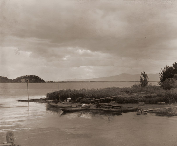 琵琶湖 [本多浩, アサヒカメラ 1940年1月号より] パブリックドメイン画像 